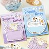 Kawai Stationery NOTE FOR Notes Report Series Cute Cartoon Notebook Writing Message Times Office School Supplies Lovely Memo Pad