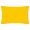 VidaXL Sun Sail Oxford Fabric Rectangular 5x8 M Yellow