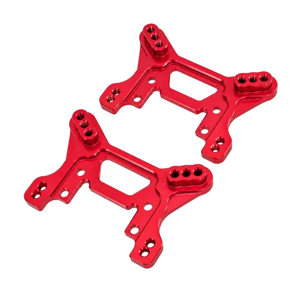 2 Pieces RC Car Shock Mount with Open-Frame Design Alloy Shock-Mounting Bracket