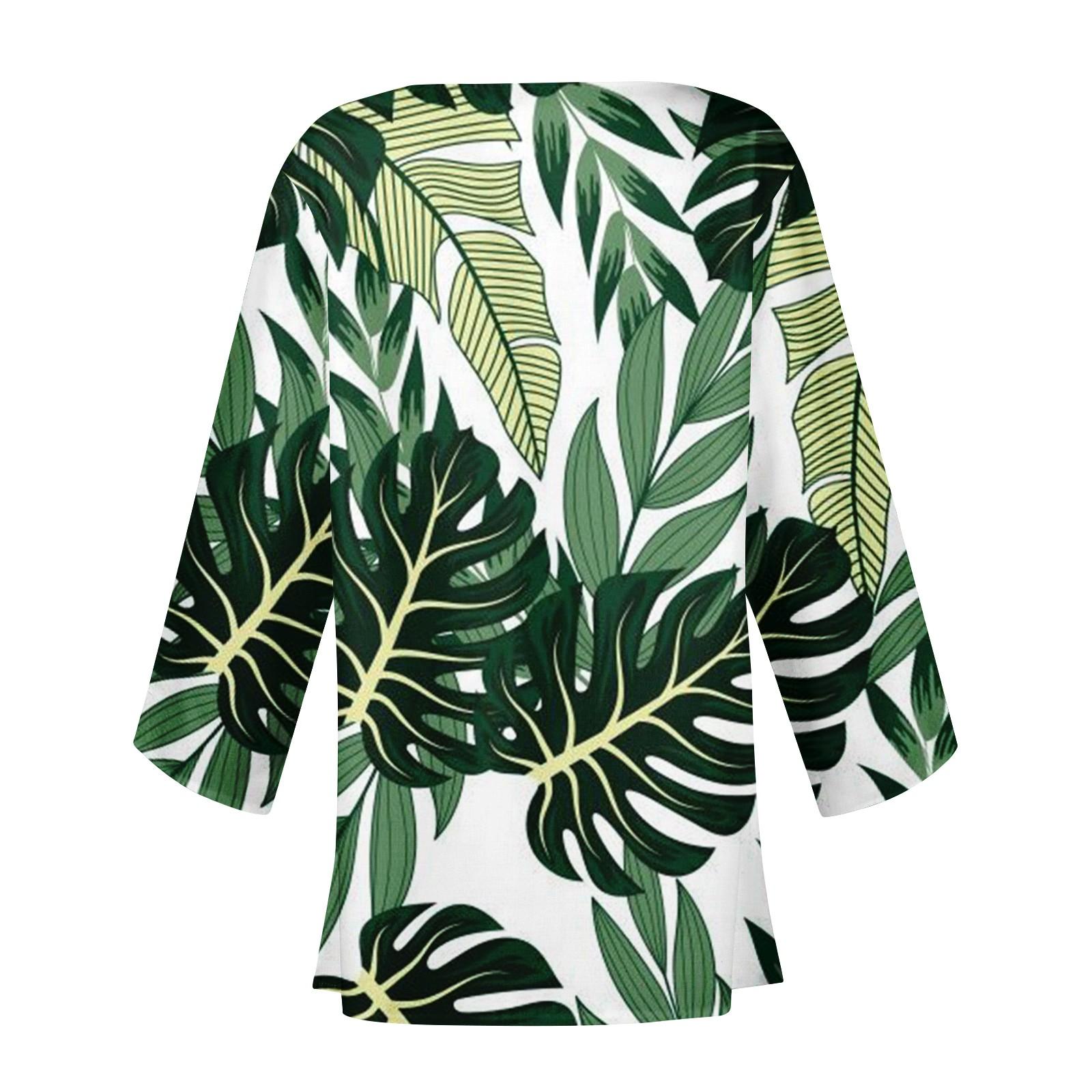 Женская повседневная модная легкая куртка средней длины с принтом — фото 5