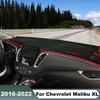 Car Dashboard Sun Shade Mat Trument Desk Cover Non-slip Pad For Chevrolet Malibu XL 2016-2018 Accessories
