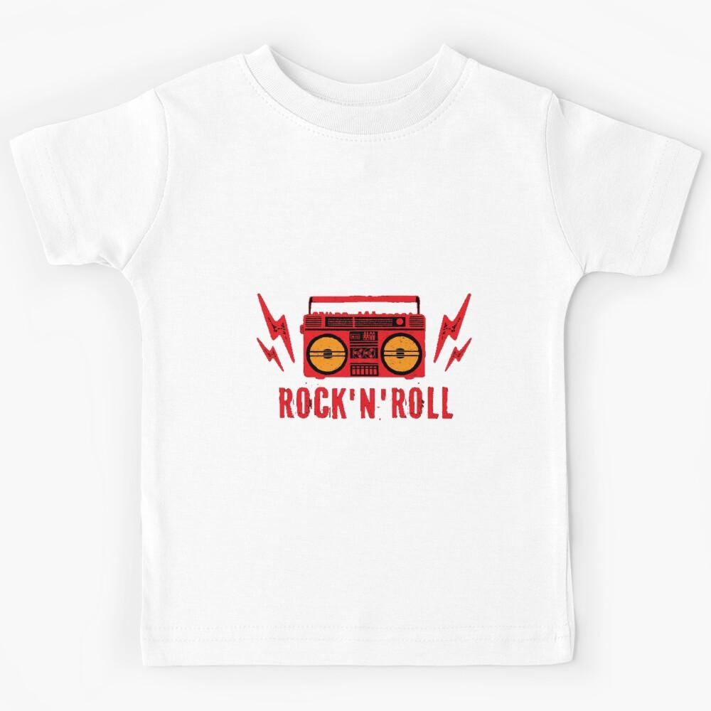 Rock n roll radio Kids T-Shirt 140