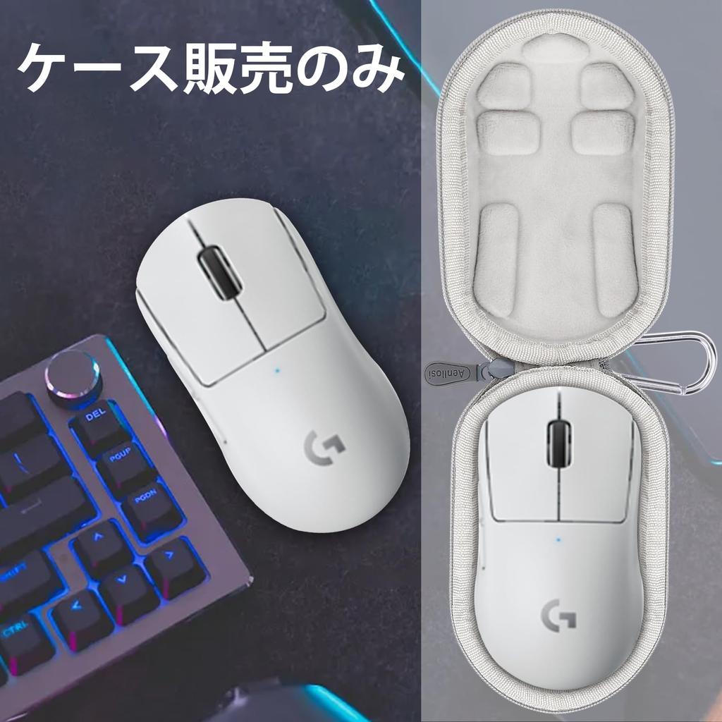 Gaming Mouse Carrying Case Aenllosi Gray Small Size Compatible with Multiple Models