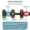 1Pcs Stop Lights Model Toddlers Safety Education Traffic Light Toys Puzzle Accessories Scene Road Sign With Light And Sound