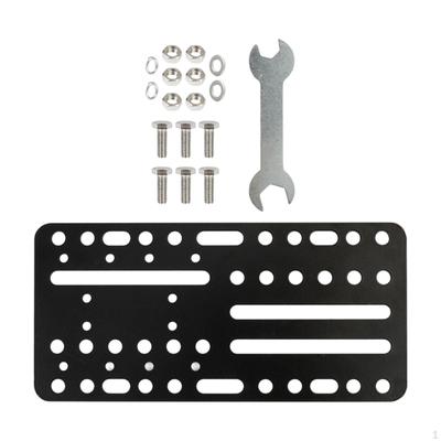 USB Handbrake Mount Plate,Handbrake Accessories Professional Sturdy Black Bracket for