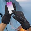 Rechargeable Heated Gloves 3 Modes Adjustable Full Finger Heated Winter Hand Warmer Touchscreen Mitten Hand Warmer For Travel
