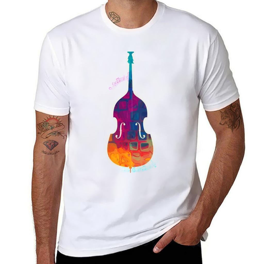 Double Bass Color Tshirt Unisex T Shirts High Quality Luxury Brand T Shirt Unisex Plain Unisex T Shirts For Unisex Casual Tshirt