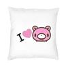 Cartoon Gloomy Bear Square Throw Pillow Cover Decoration D Two Side Printing Cushion Cover for Living Room