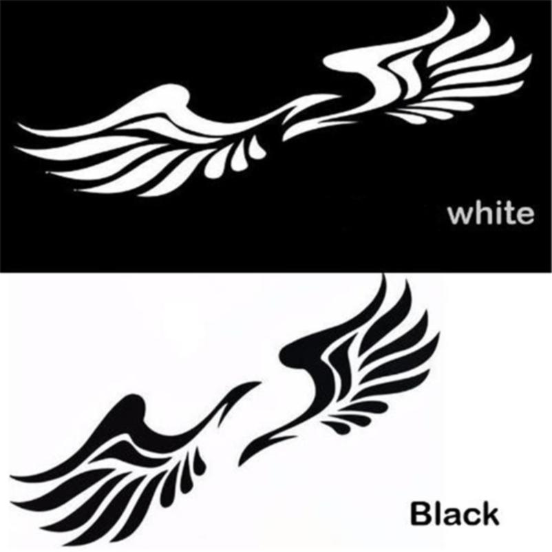 1 Pair Rearview Mirror Wing Car Stickers Reflective Car Stickers HD