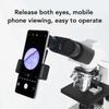 New Microscope Lens Cellphone Adapter with 12.5X Eyepiece Microscope Smartphone Camera Adapter for Microscope Eyepiece Tube 23.2mm