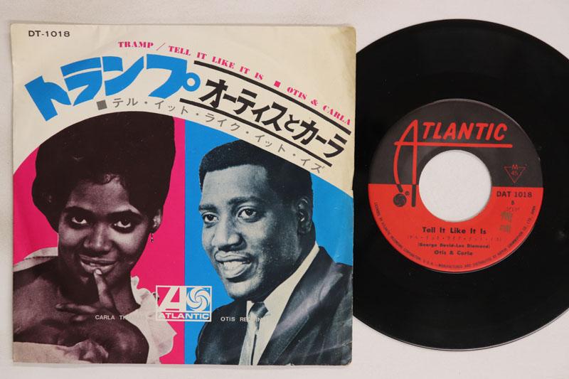7inch Record OTIS REDDING CARLA THOMAS Tramp DT1018 ATLANTIC Japan SoulFunk Used
