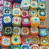 60/80ks Velkoobchodní sada háčkovaných čtverců Vícebarevná silná příze Řemeslná sada s kompletními DIY babičkovskými čtverci pro deky Amigurumi Koberce