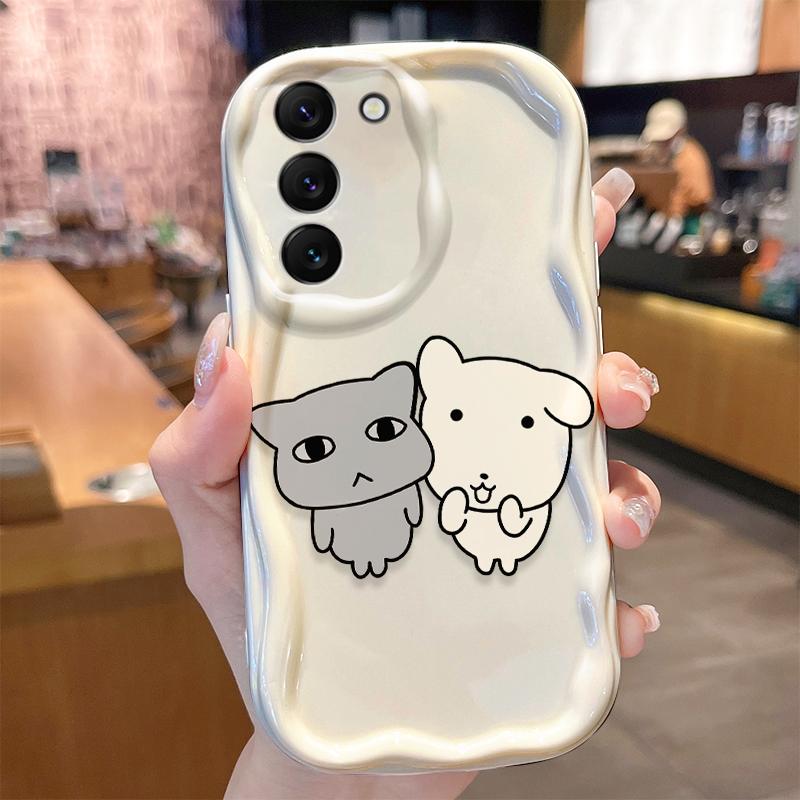 Minimalist Ganadi Dog Case for Samsung Galaxy S26 S25 S24 Plus S23 Ultra S22 S21 S20 FE A73 A71 4G A57 A56 A55 A54 5G A53 Cover