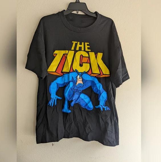 The Tick Black Unisex Gift T-Shirt All Size S To 5XL 8D744 Unisex T-Shirt XXXXL