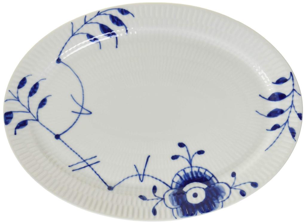 Importovaný Royal Copenhagen Blue Fluted Mega Oval 28cm 10169122 [Běžný produkt]