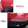 For Buick Regal 2017- Chrome Car Rear Fog Light Lamp Frame Decor Frame Trim