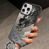 Cool Black Dragon Phone Case for Xiaomi Redmi 15C 14C 13C 12C 10 Note 15 14 13 12 Pro Plus 4G 5G Silver Hard Cover