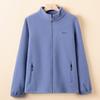 Mom's New Granular Fleece Jacket, Spring and Autumn Fleece Thickened Warm Cardigan, Medium and Old Women's Top