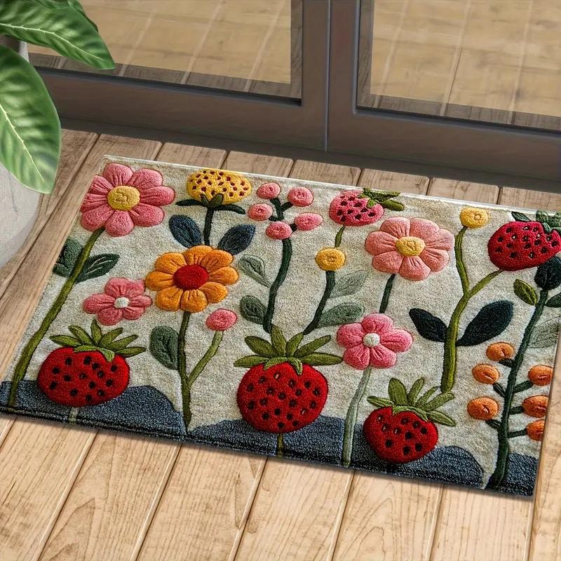 Living Room Entrance Carpet Kitchen Bathroom Bathroom Door Mat Dirt Resistant Floor Mat