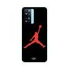 Case - MANIACASE - Oppo A57s 4G - Jordan Logo 23 - Red Color - Flexible