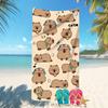 Capybara-Printed Beach Towels: Fun and Stylish for Your Beach Adventures! Sofa Cushion Cover, Room Home Decorationortable