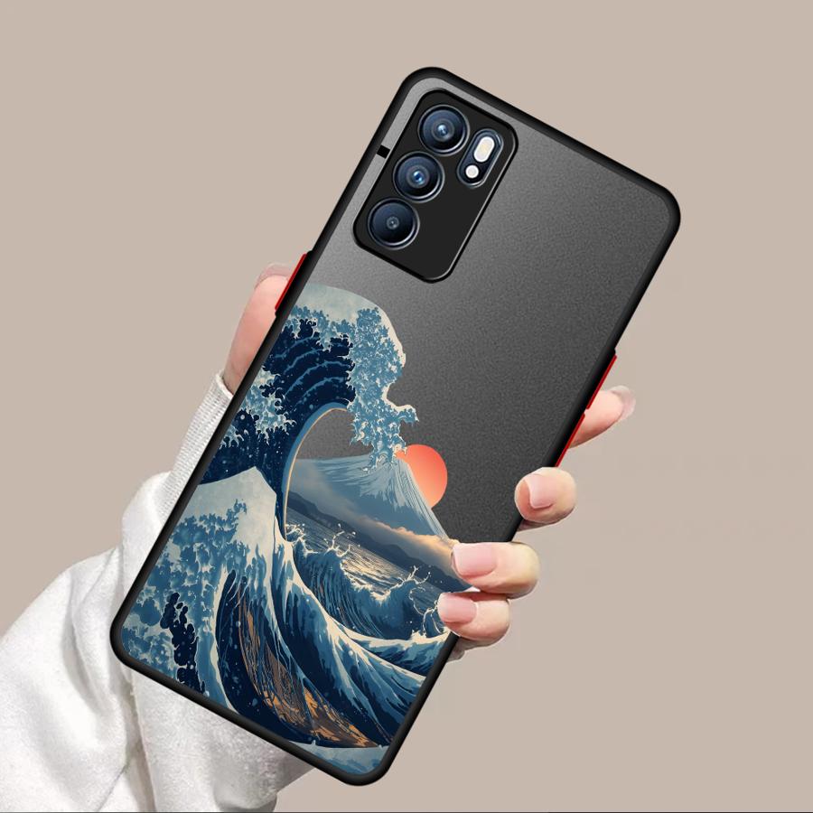 Case for Xiaomi Redmi Note 15 Pro 9S 10 A4 12 14 11 14C 13 13C Funda Back Phone Cover Creative Waves Art