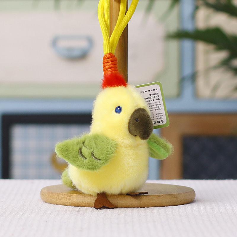 Plush Bird Pendant Toy With Pp Cotton Filling For Kids And Gift Use
