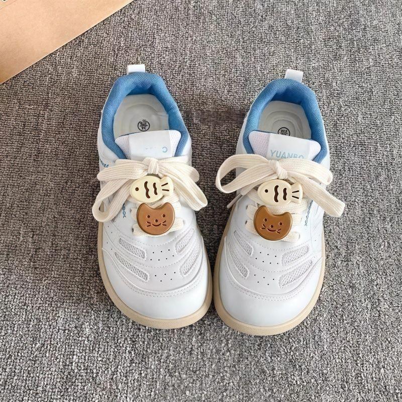 Little White Shoes Women's 2025 New Niche Design Non-Colliding Versatile Shoes Fashion Versatile Platform Casual Board Shoes