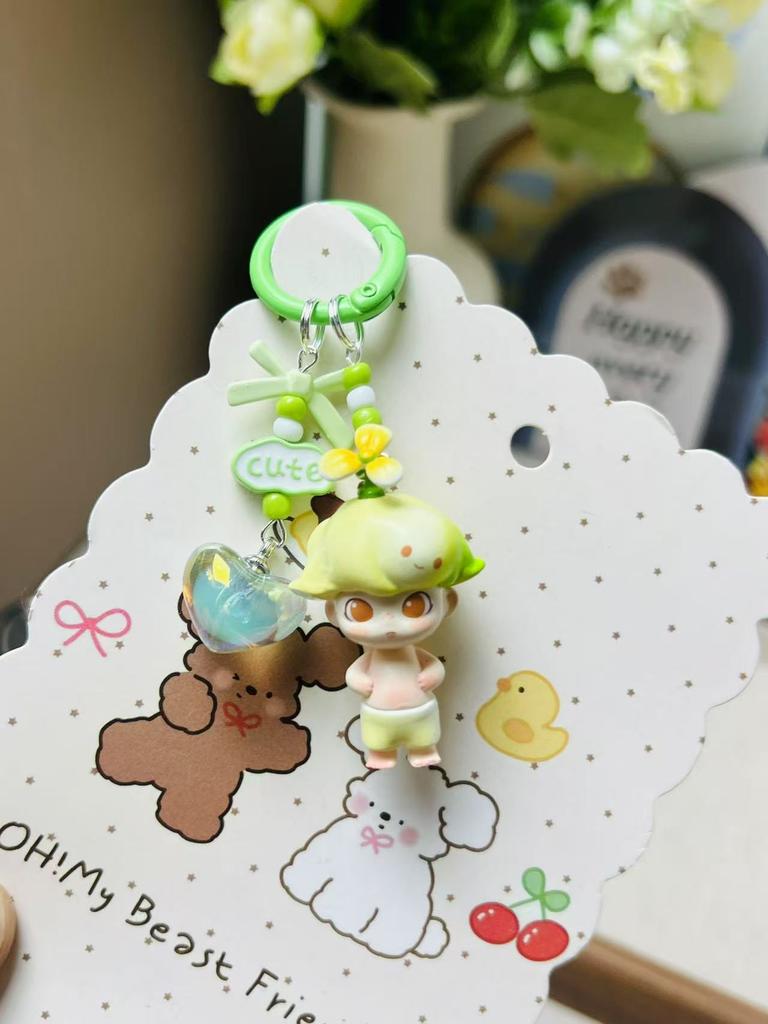 It Can Be Punched To Make A Keychain, and The Mobile Phone Chain Is Cute and Trendy To Play with.