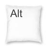 Alt Computer Key Pillowcase Polyester Linen Velvet Printed Zip Decorative Sofa Seater Cushion Case Wholesale