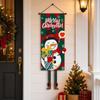 Wall Hanging Christmas Decorations Santa Claus Xmas Banner Christmas Hanging Flag  Party Supplies