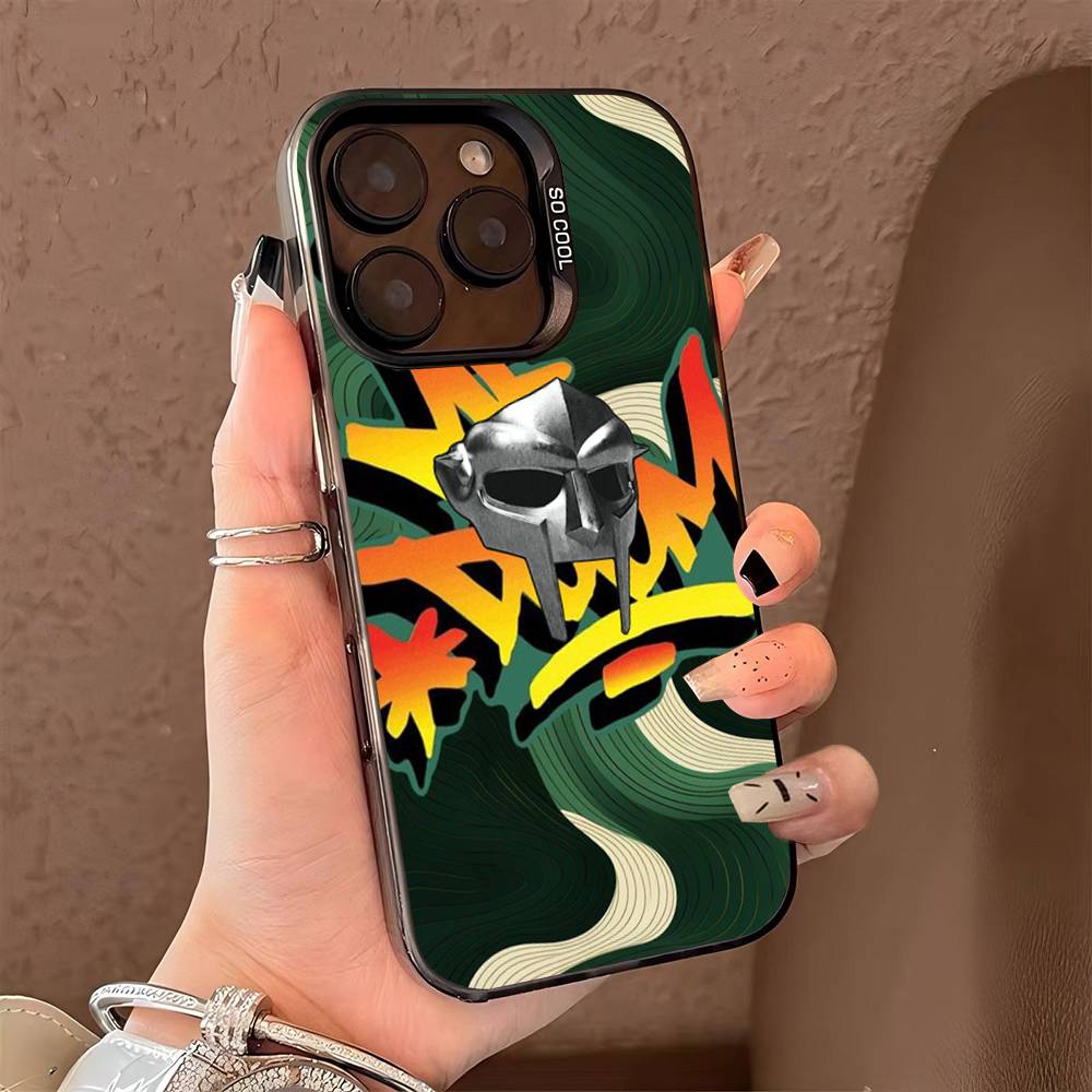 MF-DOOM Rapper Phone Cases For IPhone 17 16 15 14 13 12 11 Plus Pro Max Colorful Case