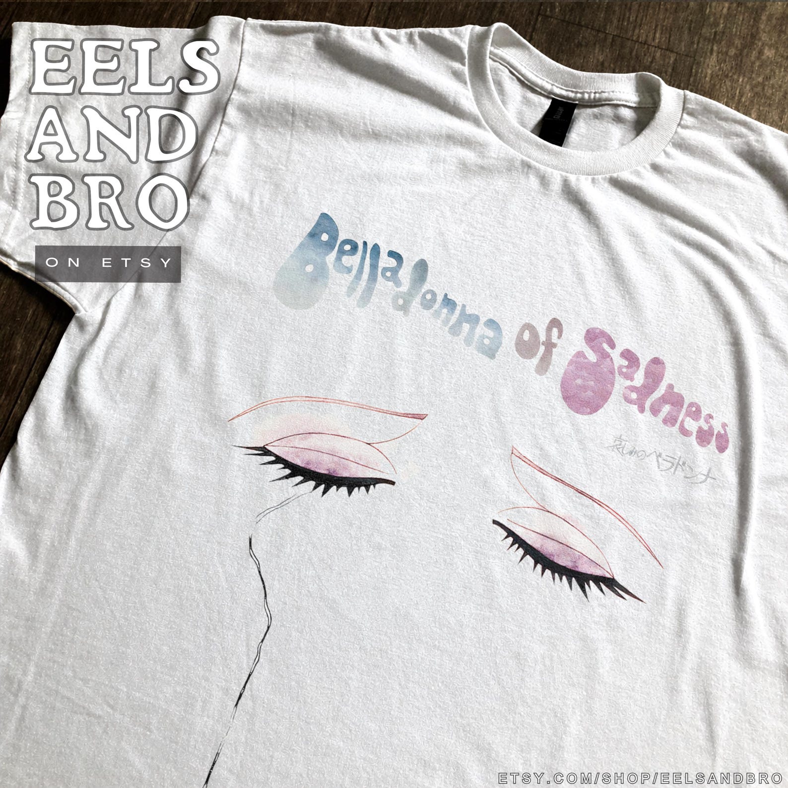 Belladonna of Sadness Tears T-shirt (choose your own style!) M