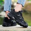 Mesh Hiking Sports Shoes Men's Breathable Sneakers Non-slip Wear-resistant Outdoor Trainers for Camping Trekking Walking