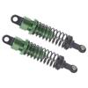 2Pcs 72mm RC Aluminium Shock Absorber Damper for TRAXXAS SLASH 2WD RC Car Upgrade PartsGreen