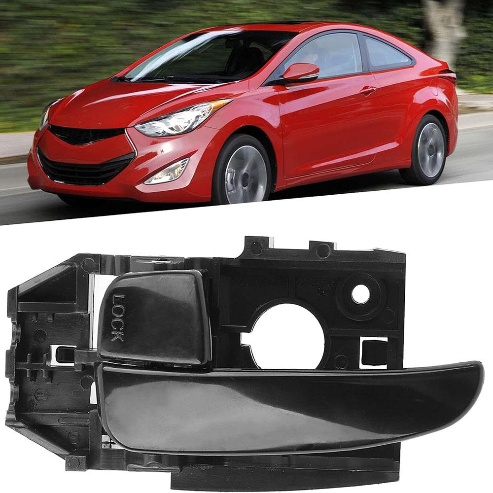 

Front Left Inner Door Handle Black 82610-2D000 for Hyundai Elantra XD 01-06