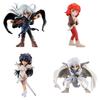 BÂTARDE !! Collection de Figurines Capsules Heavy Metal Dark Fantasy Gachapon Jouet Capsule Ensemble Complet de 4