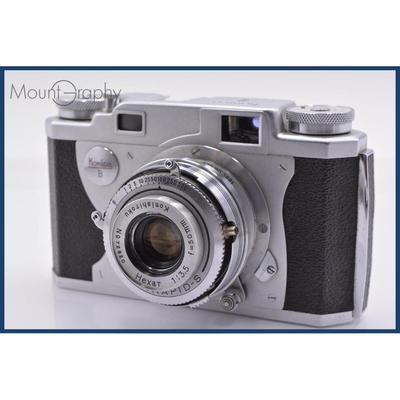 Used [Operation Guaranteed] Konica B II 50mm F3.5 Free Included #yk9439