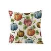 Home Thanksgiving Pumpkin Polyester Pillow Cover Home Sofa Pillow Cushion Cover