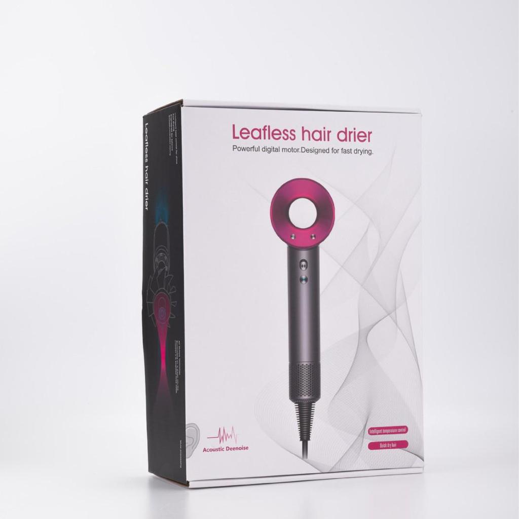 High-Speed Bladeless Hair Dryer with Negative Ions - Protect and Style Hair Faster