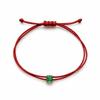 Crystal Gemstone Braided Rope Bracelet Multicolor Bohemian Bracelet Zircon Bracelet  For Women