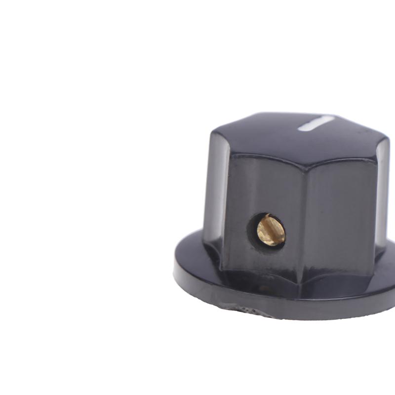 5Pcs Bakelite Knob Mf-B01 Mf-B02 Mf-B03 Hexagonal Potentiometer Band Switch Cap Inner Hole 6Mm Potentiometer Knobs