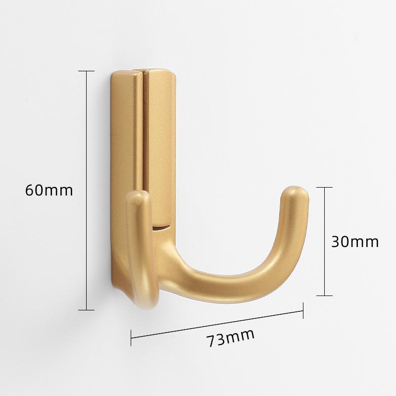 Nowoczesny Królik Amerykański Czarny Hak na Ubrania Szafka, Akcesoria Sprzętowe do Garderoby Hak na Ubrania ze Stopu Cynku