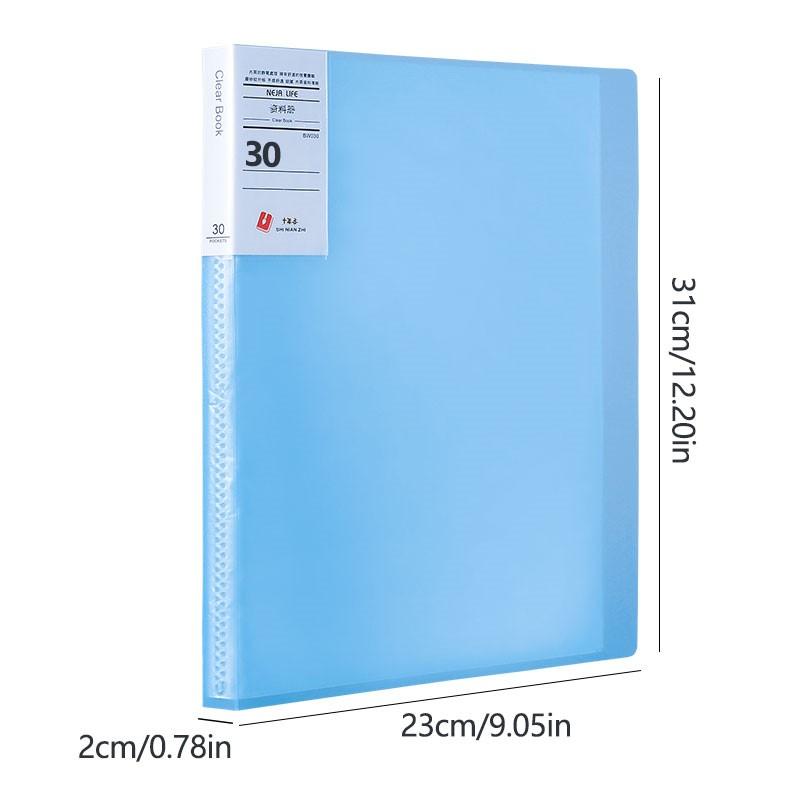 A4 Semi Transparent PP Brochure, Multiple Page Sizes To Choose From, Classified Insert Folder, Conference Document Organization,