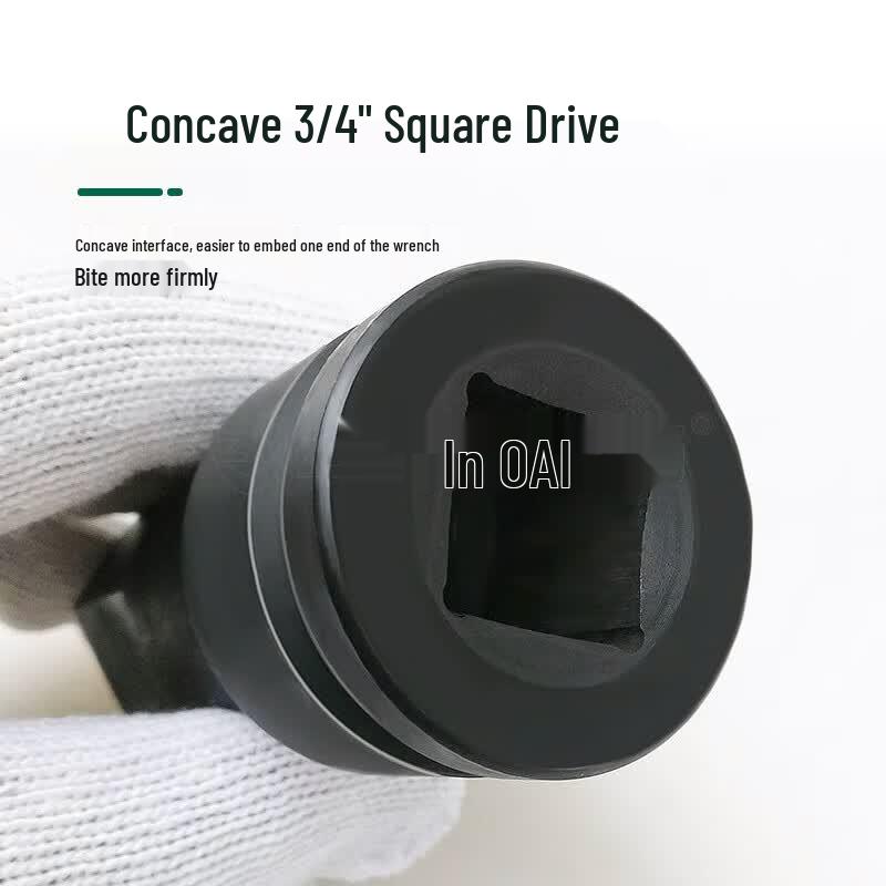 Zhongnai 3/4-inch Drive Hex Bit Socket