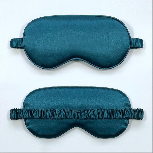 Breathable Unisex Blackout Imitation Silk Eye Mask - Summer Style, Comfortable & Thin