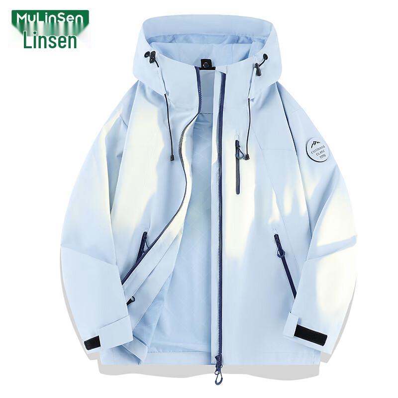 MULINSEN Women's Fall Outdoor Hooded Windbreaker