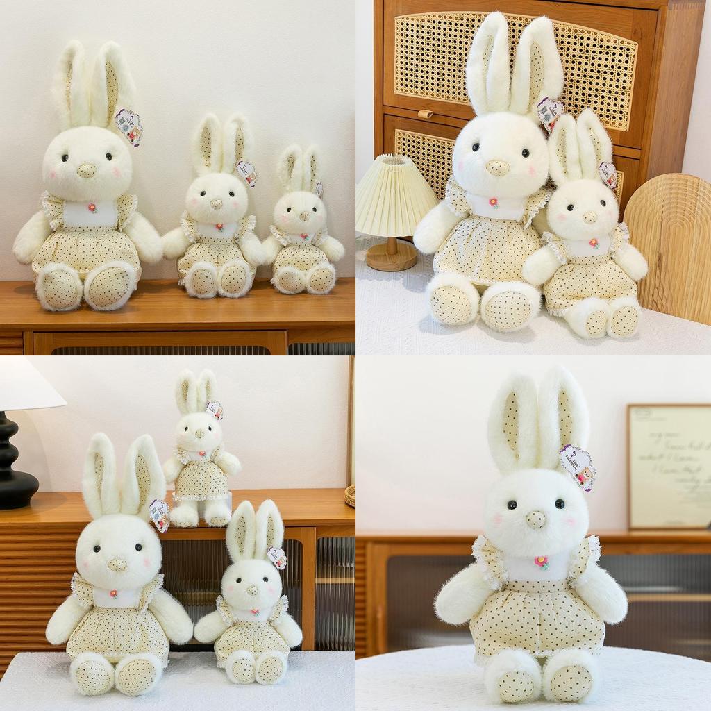 Plush Bunny Toy With Pp Cotton Filling For Kids Girls And Boys Gift Idea