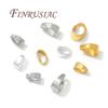 20-50pcs 18K Gold Plated Pendant Connector,Pinch Bail Clasp,Jewelry Making Supplies,Brass Bail,Necklace Bails,DIY Accessories