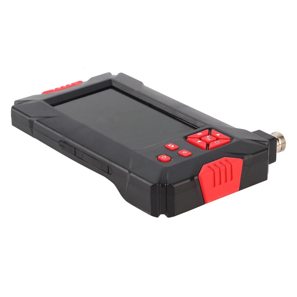 Endoskop przemysłowy z podwójną soczewką 8 mm z 4,3-calowym wyświetlaczem LCD 1080P 9 świateł do inspekcji rurociągów 10 m 32,8 stopy